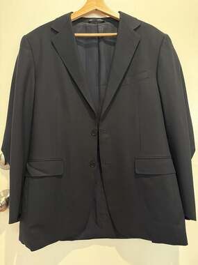 Canali Men's Travel Water Resistant Pure Wool Blazer
